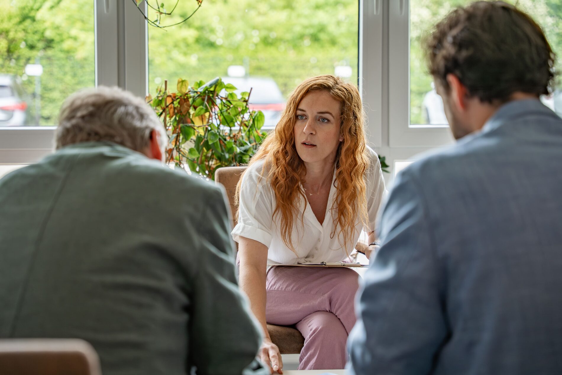Systemische Familientherapie im Co-Setting bei der JUNA GbR Herten — zwei Fachkräfte begleiten gemeinsam Paare und Familien in der Beratung